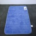 YaoX Blue Bathroom Mat, Ultra-Soft and Absorbent, Non-Slip, Machine Washable, Quick-Dry, Plush Microfiber Rug for Bathroom, Bedroom, or Kitchen